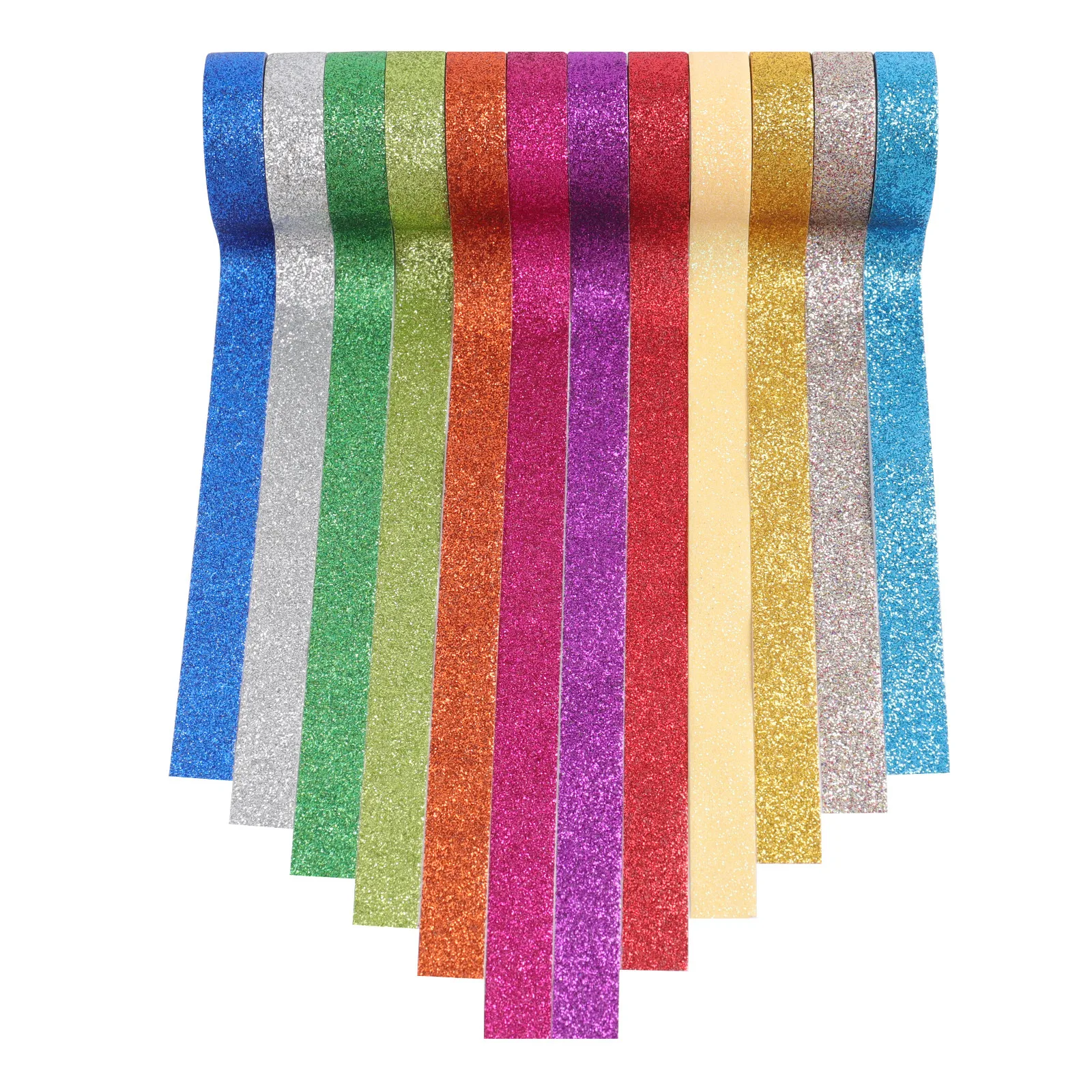 Kit de Pó para Colorir DIY 12 Cores Básicas 15MM e Fita Adesiva de Papel para artesanato e projetos criativos diversos. — foto 11
