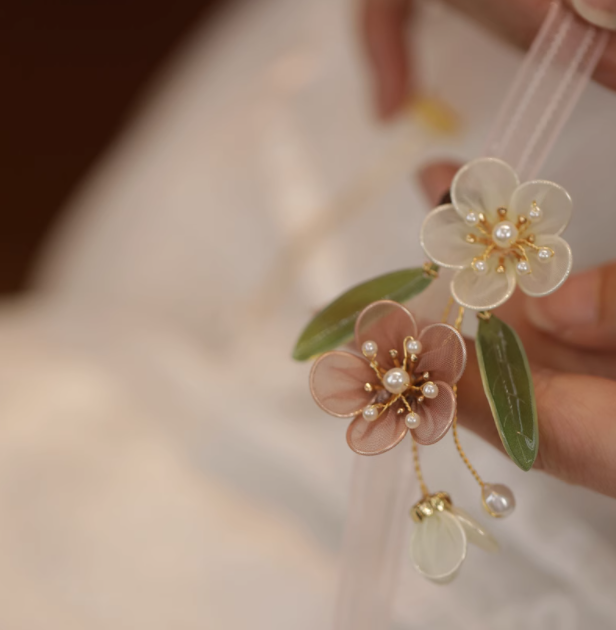 Title 1, Colar curto Mori Tie Fairy Flower Choker Lolita...