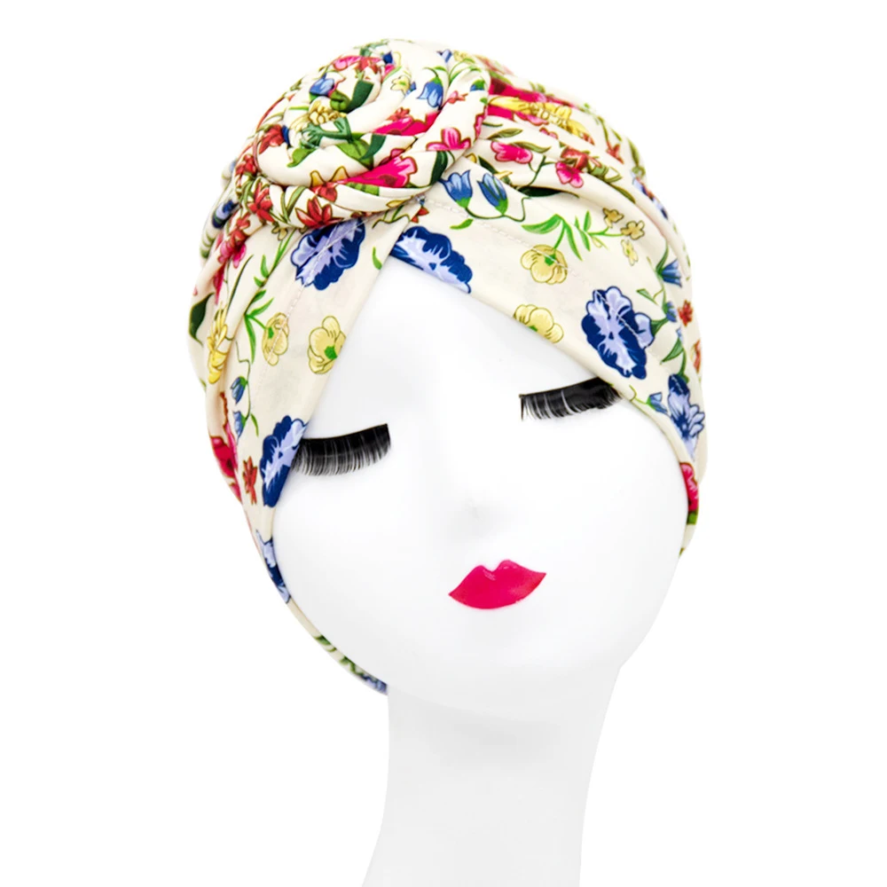 Title 10, European And American Popular Retro Turban Hats...