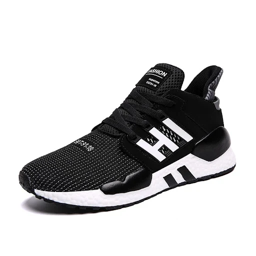Title 1, Trendy ademende heren casual hardloopschoenen. ...