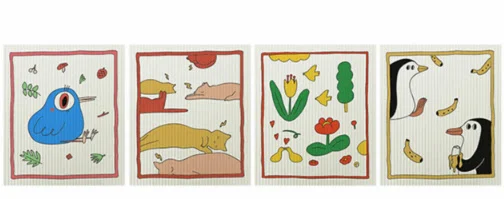 Junglechannel Recommends Japanese Shuangshan Wood Pulp Cotton Dishcloth For Self Use, highly absorbent and effective cle — photo 8