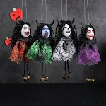 Halloween Decoration Ghost Toy Bar Decoration Pendant Festive Ambiance Easy to Set Up Spooky Celebration Durable Reusabl — photo 8
