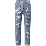Jeans ajustados para hombre, corte slim, retro y casual, con pernera pequeña. Disfruta de estilo y comodidad diarios con estos vaqueros. — foto 2