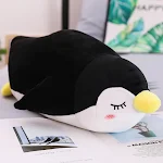 Pelúcia de pinguim para aquário. Boneca de pano de simulação, brinquedo fofo e realista, perfeito para crianças e colecionadores. — foto 5