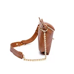 Bolsa Mensageiro Fashion Retrô Nova PU Sling Bag Bolsa de Ombro Bolsa de Cintura Niche Perfeita para o Dia a Dia — foto 3