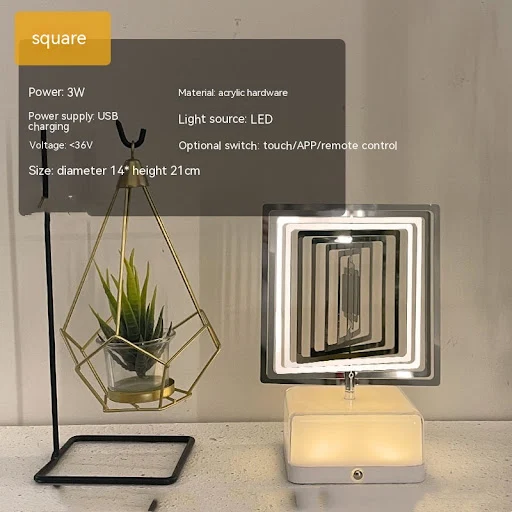 Title 6, Creative Three-dimensional Rotating Ambience Li...