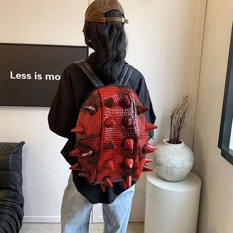 Mochila Casual Cool Fried Street Hedgehog, perfecta para el día a día. Diseño único, cómoda y resistente. Ideal para llevar tus cosas. — foto 6