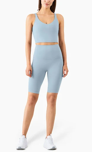 Title 6, Reggiseno sportivo da yoga con scollo a V profo...