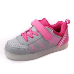 Children's Luminous Shoes USB Charging Girls Lighting LED Mesh Flash Boys Breathable Sneakers With Lights Medium and Big — photo 24