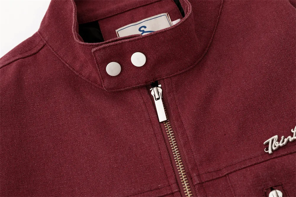Ins American Vintage Overalls Jacket Coat Classic Style Comfortable and Protective Perfect for Everyday Wear and Outdoor — photo 10