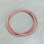 Deep rose gold