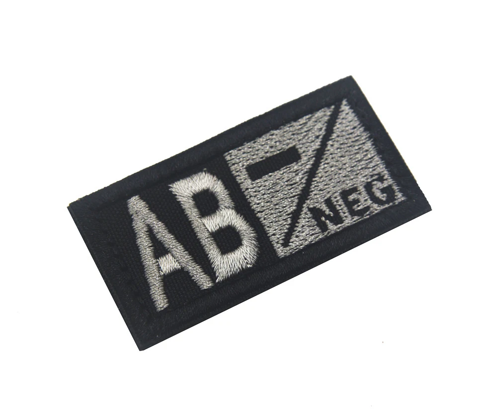 Title 8, Patch bordado com velcro para braçadeira de tip...