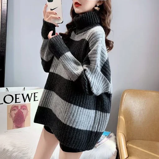 Title 6, Womens Knitted Bottom Top for Outerwear A ligh...