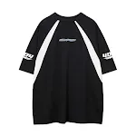 Men's Street Fashion Retro Color Contrast Patchwork Sports Short-Sleeved T-shirt. Stylish and comfortable for urban and — photo 13