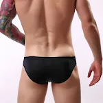 Men's Ice Silk Underwear with U Convex Membrane Design Briefs, breathable and comfortable for all-day support and freedo — photo 4