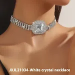 White Crystal Necklace