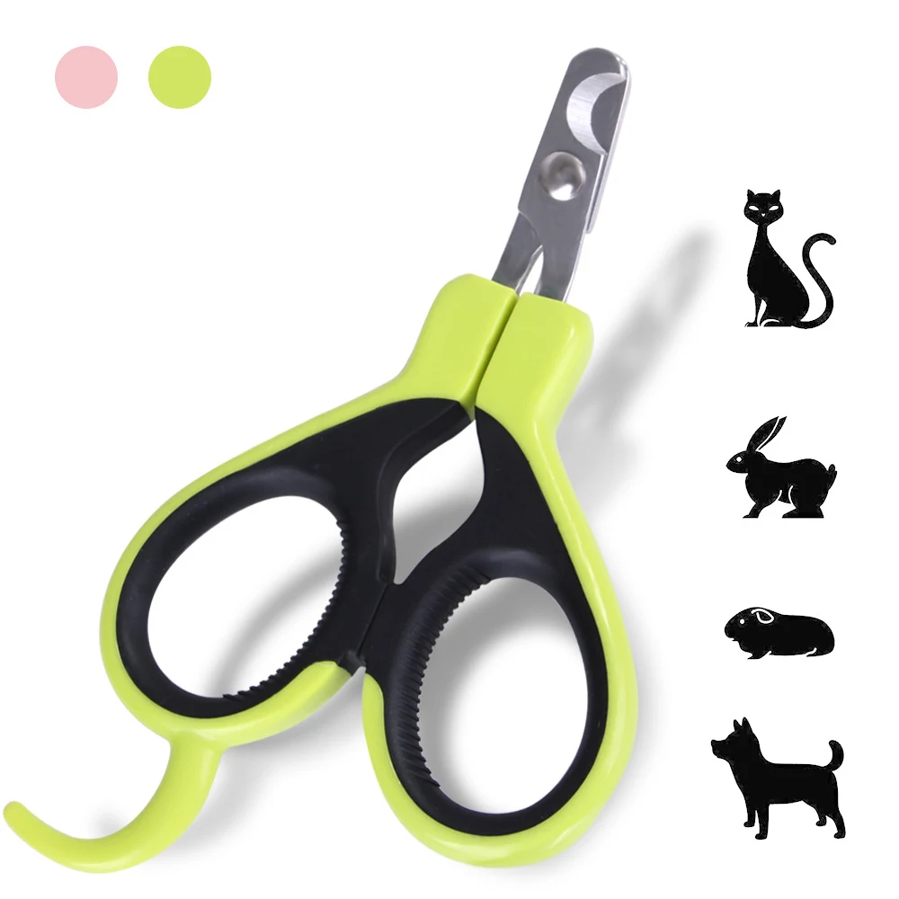 Dog Cat Nail Scissors for Novices. Safe, avoids the quick. Pet paw clippers and supplies for easy and gentle grooming. — photo 5