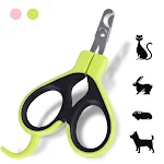 Dog Cat Nail Scissors for Novices. Safe, avoids the quick. Pet paw clippers and supplies for easy and gentle grooming. — photo 5