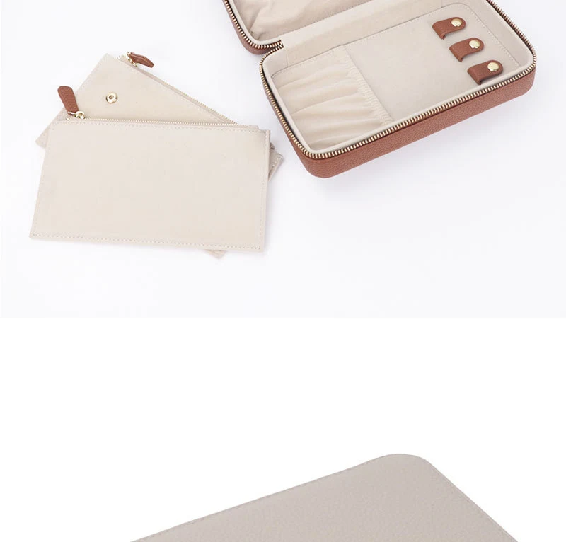 Title 16, Large Capacity Leather Portable and Versatile B...