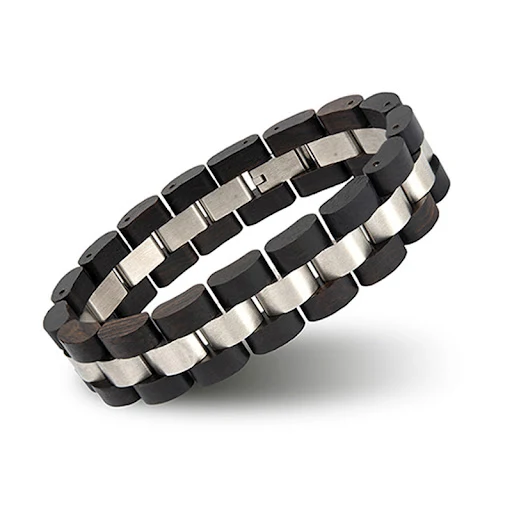 Title 3, Pulseira de madeira criativa de moda