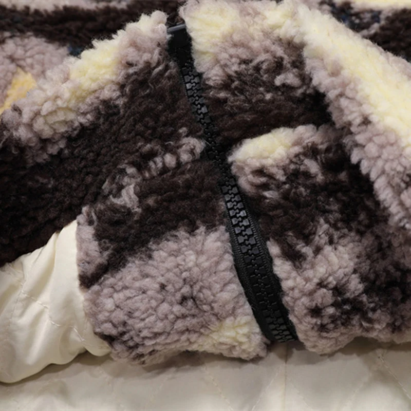 Title 3, Korean Style Trendy Lamb Wool Warm Cotton Coat....