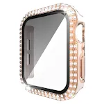 White rose gold edge