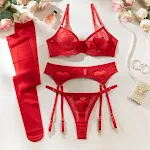 Red Silk Stockings