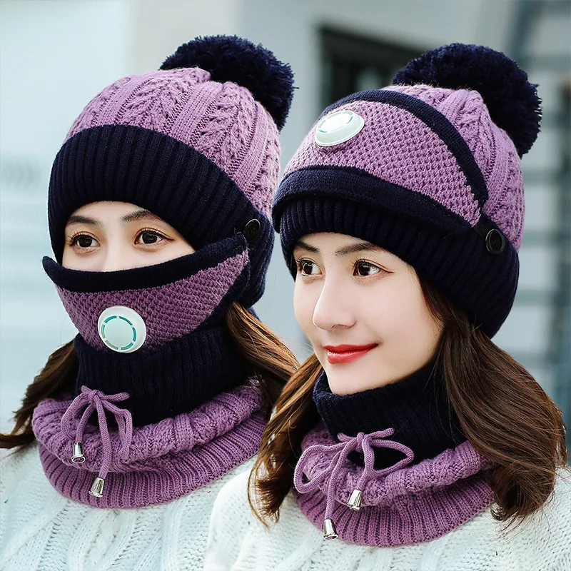 Title 7, Fleece Thickened Cycling Windproof Cap, providi...