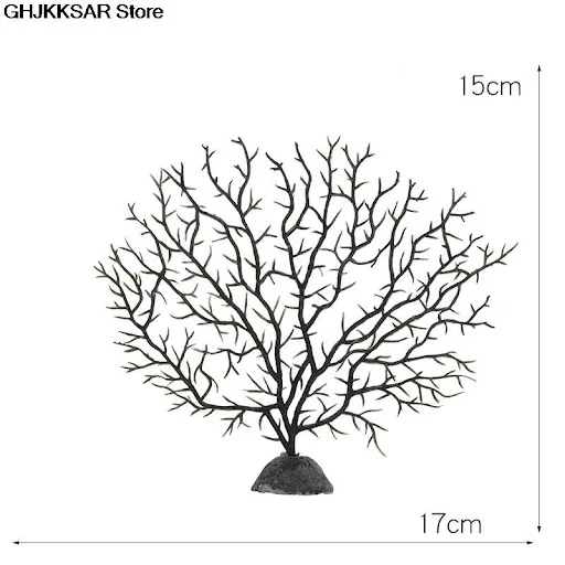 Tree Shape Resin Coral Aquarium Decoration Fishing Fis Tank Landscaping Decor Sea Iron Tree Plastic Coral Aquarium Decor — photo 5