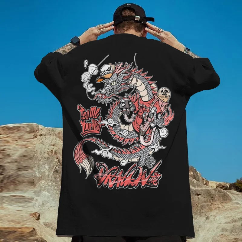Fashion Casual Men's Short-sleeved 3D T-shirt. Comfortable and stylish, perfect for everyday wear and a modern look, ide — photo 13