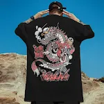 Fashion Casual Men's Short-sleeved 3D T-shirt. Comfortable and stylish, perfect for everyday wear and a modern look, ide — photo 13