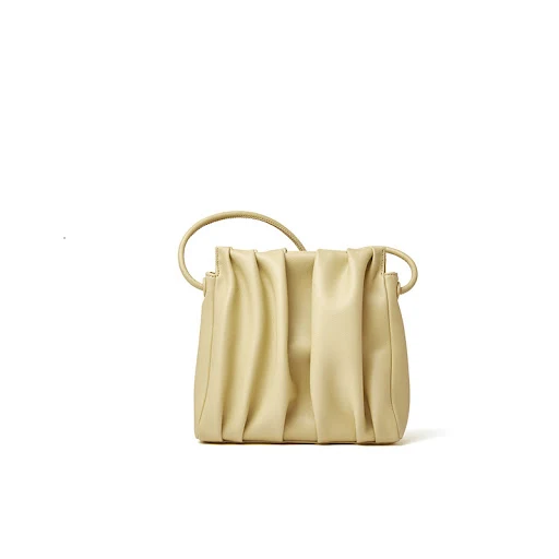 Title 4, Solid Color Pleated Cloud Crossbody Bag, a styl...