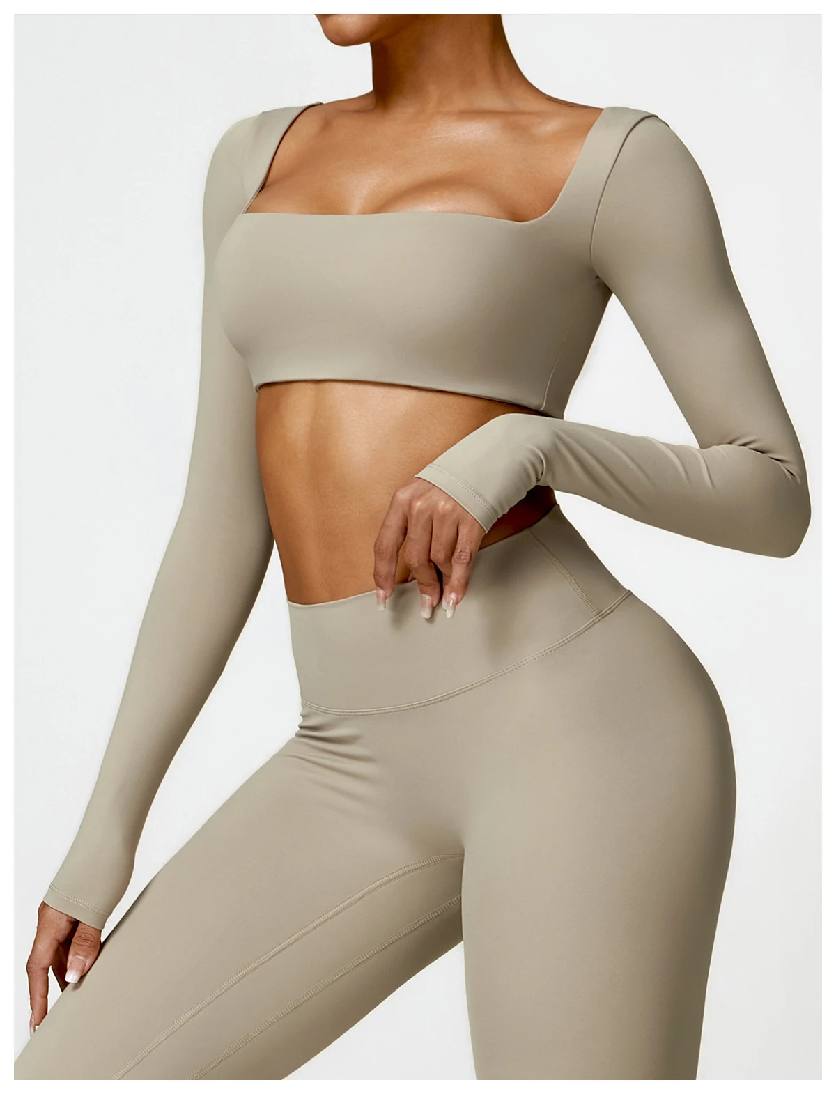 Title 14, Womens Tight Long Sleeve Yoga Wear Running Wor...