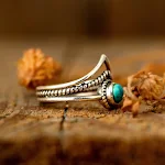 Anel de joia vintage feminino Presente ideal para mulheres Jóia atemporal para ocasiões especiais Design elegante e charmoso — foto 2