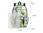 Mochila para casal com grande capacidade, para laptop e viagem, espaçosa, resistente, ideal para trabalho e aventuras. — foto 2