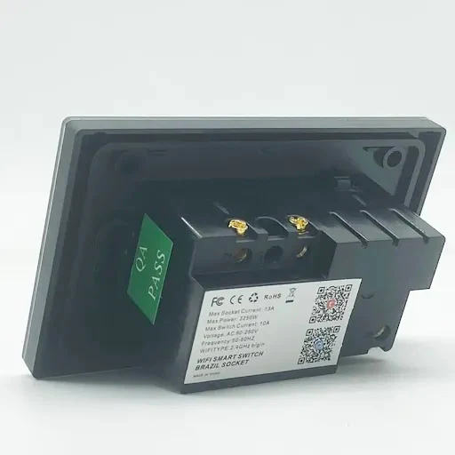 Title 4, Smart Graffiti Wall Socket Glass Panel Wireless...
