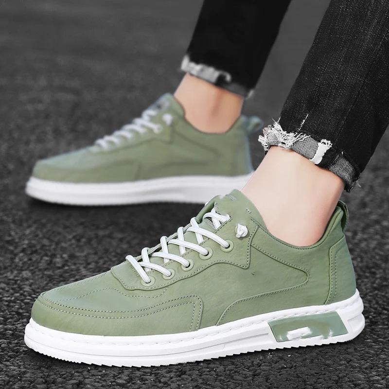 Title 4, Spring New Breathable Canvas Shoes Mens. Trend...
