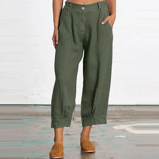 Title 2, New Loose Large Size Womens Solid Color Nine P...