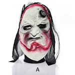 Halloween Geister Festival Make-up Tanzmaske für Kostümpartys und Veranstaltungen. Einzigartiges Design für unvergessliche Momente. — foto 6
