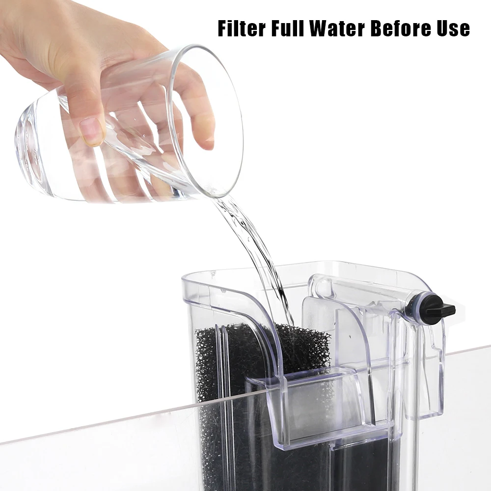 Title 3, Water Pumps External Hang Up Filter for Aquariu...