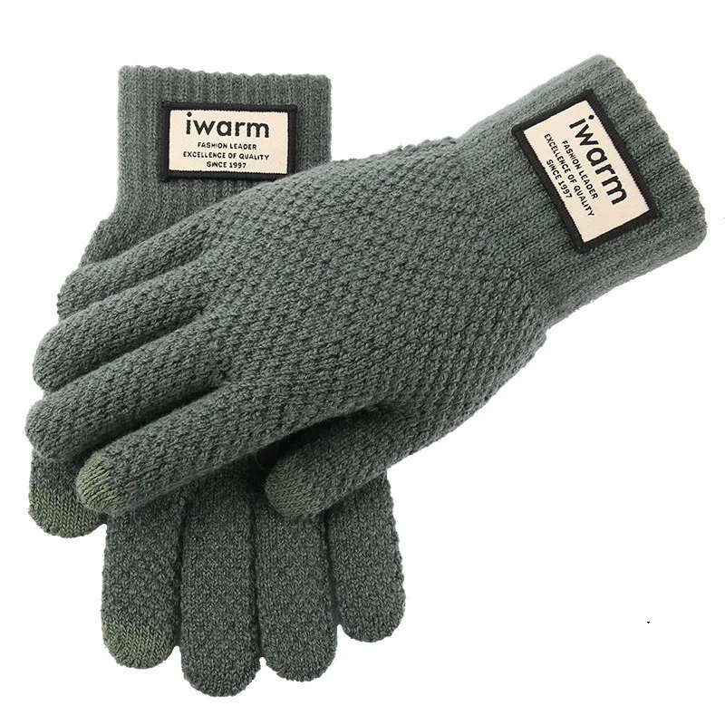 Luvas de lã iWarm de tela sensível ao toque. Mantenha as mãos aquecidas e use seu smartphone no inverno com conforto e estilo. — foto 5