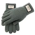 Luvas de lã iWarm de tela sensível ao toque. Mantenha as mãos aquecidas e use seu smartphone no inverno com conforto e estilo. — foto 5