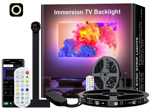 Title 2, TV Screen Linkage Light Strip LED Ambient Light...