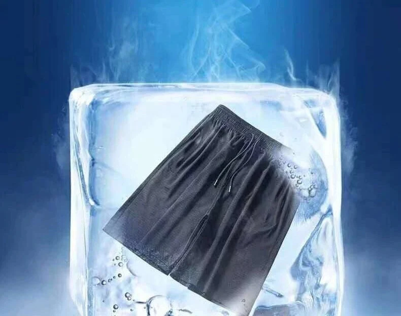 Title 1, Breathable Ice Silk Shorts Youth Plus Size Loose