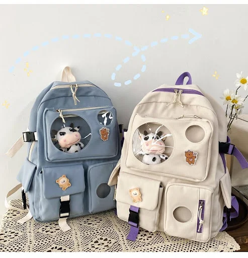 Title 16, Mochila Estilo Universitario Coreano Mori para ...