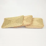 Almofada Quadrada Futon de Rattan com Tecido de Palha Tatami Espessada para Janela da Baía, Conforto e Charme. — foto 3