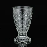 Mermaid Scale Pattern Household High Legged Glass Cup for elegant home use. Enjoy your beverages in style with this beau — photo 8