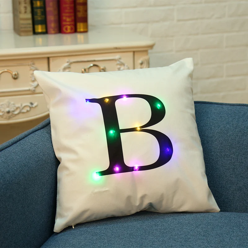 Title 2, Red flannel sofa pillow case, soft and comforta...
