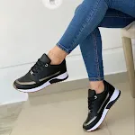 Women's Casual Flat Style Pumps, Color Matching Round Head Lace-up Shoes. Comfortable and stylish everyday footwear for — photo 2