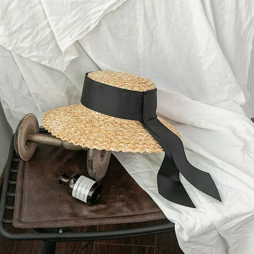 Title 1, Braided Niche Coarse Straw Angular Fashion Suns...